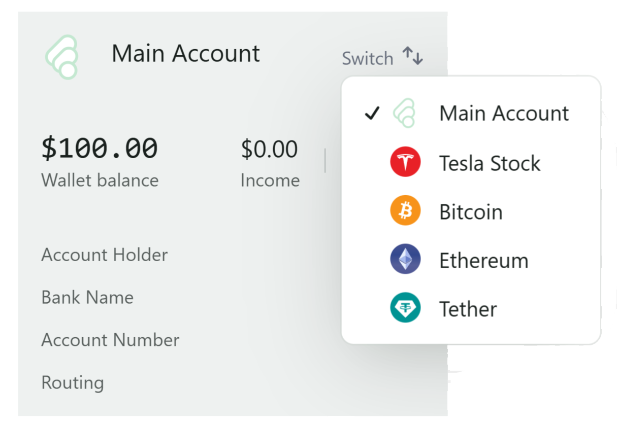 Multi-Wallet
Flexibility